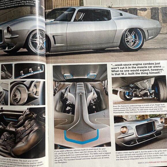 Popular Hot Rodding Magazine March 2013 Vol 53 No 3 u Trendsetting Muscle - Picture 6 of 6